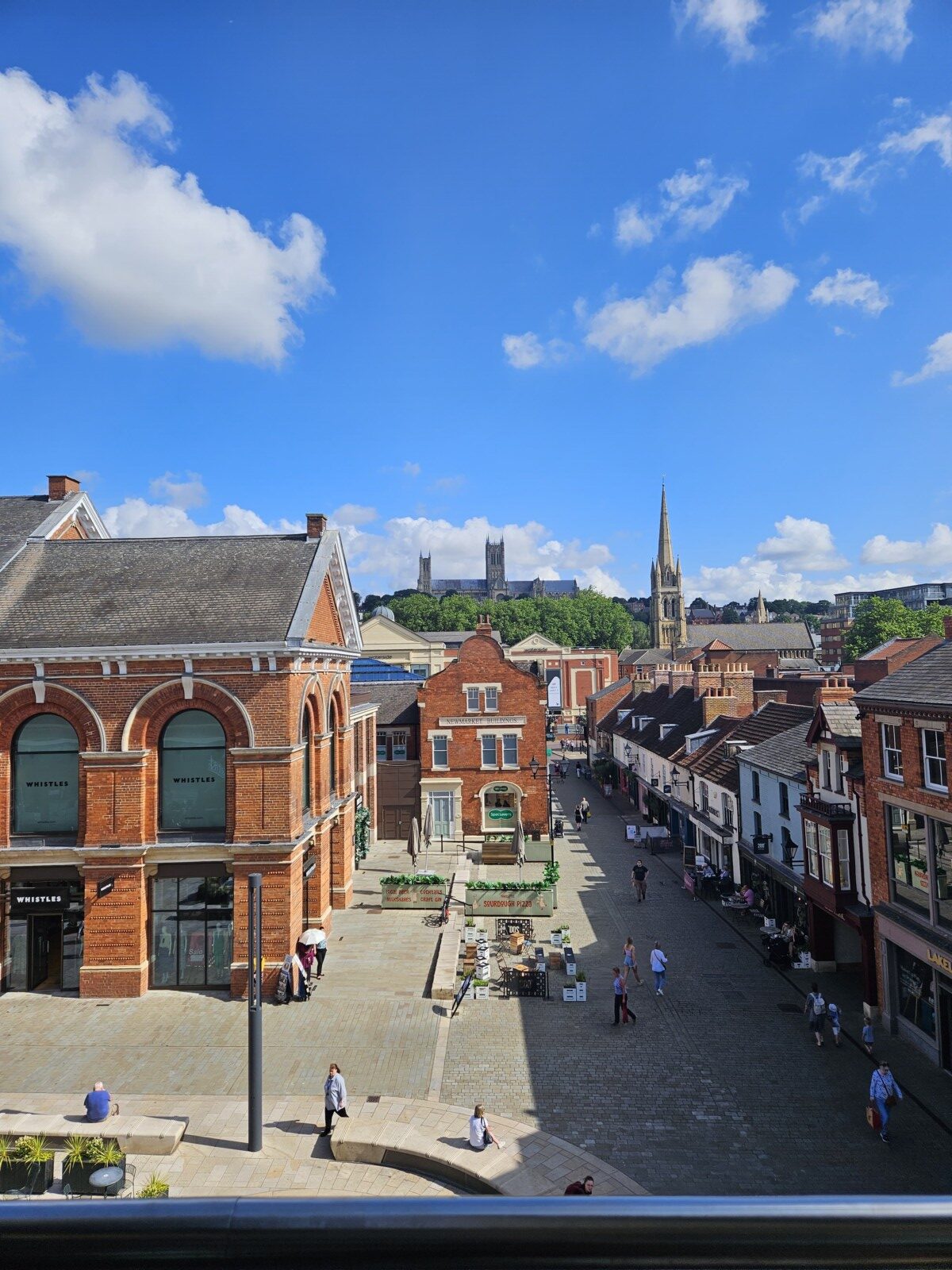 The view of Lincoln from the Everyman cinema