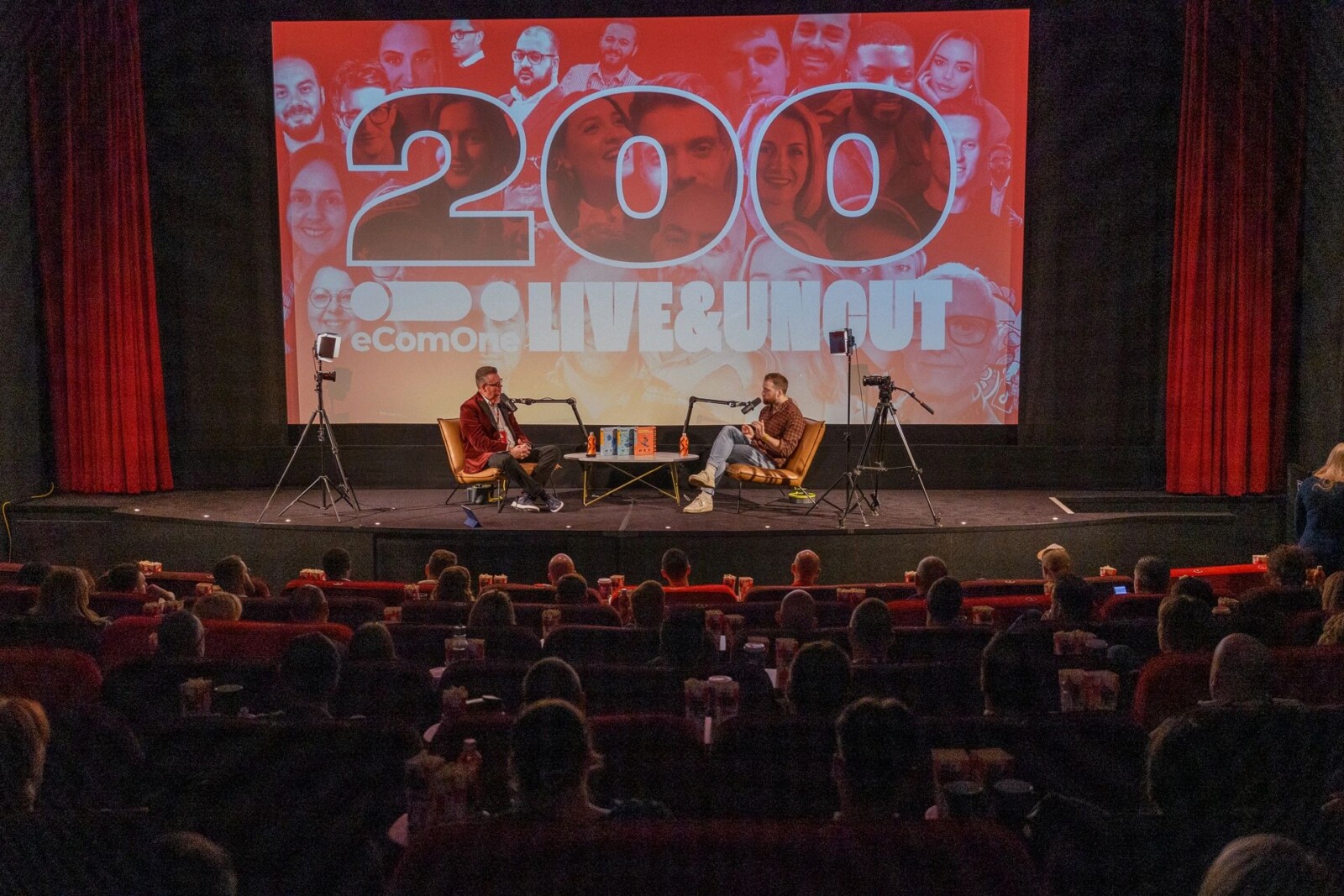 a live podcast at the everyman cinema in lincoln